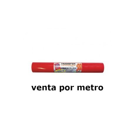 Metro de papel Transfer rojo autoadherible